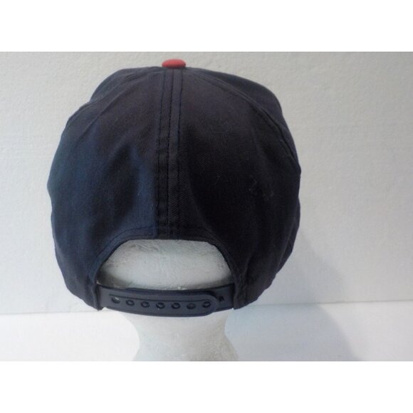 Vintage Cleveland Indians Red, White & Blue Snapback by Twins Ball Cap Hat OSFA - Picture 4 of 6